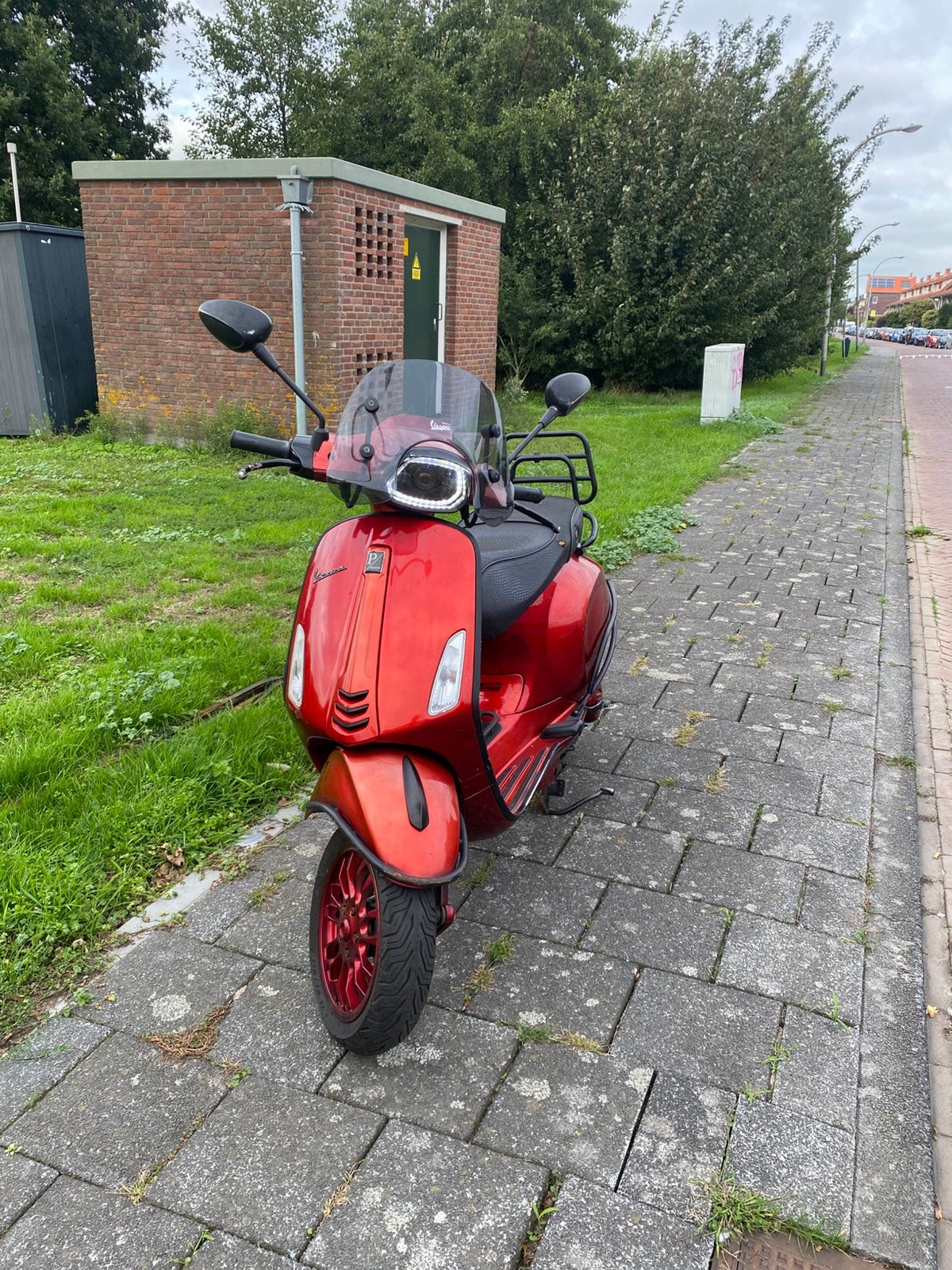 Vespa sprint snorkenteken 2014, Fietsen en Brommers, Ophalen, Gebruikt, Vespa S, 49 cc
