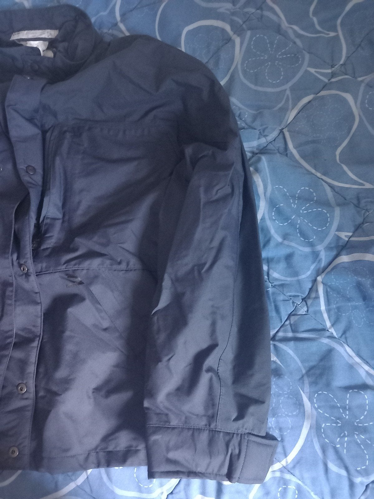 KLM Regenjas Maat XL Blauw - Goede Conditie, Blauw, Maat 56/58 (XL), Ophalen of Verzenden, Gedragen