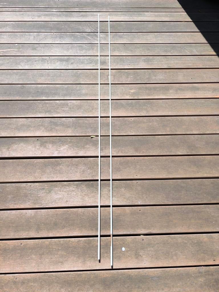 Nieuw Fiberglas (GfK) staven ø 8,0mm-2x2 meter voor vliegers, Ophalen, Nieuw, Toebehoren