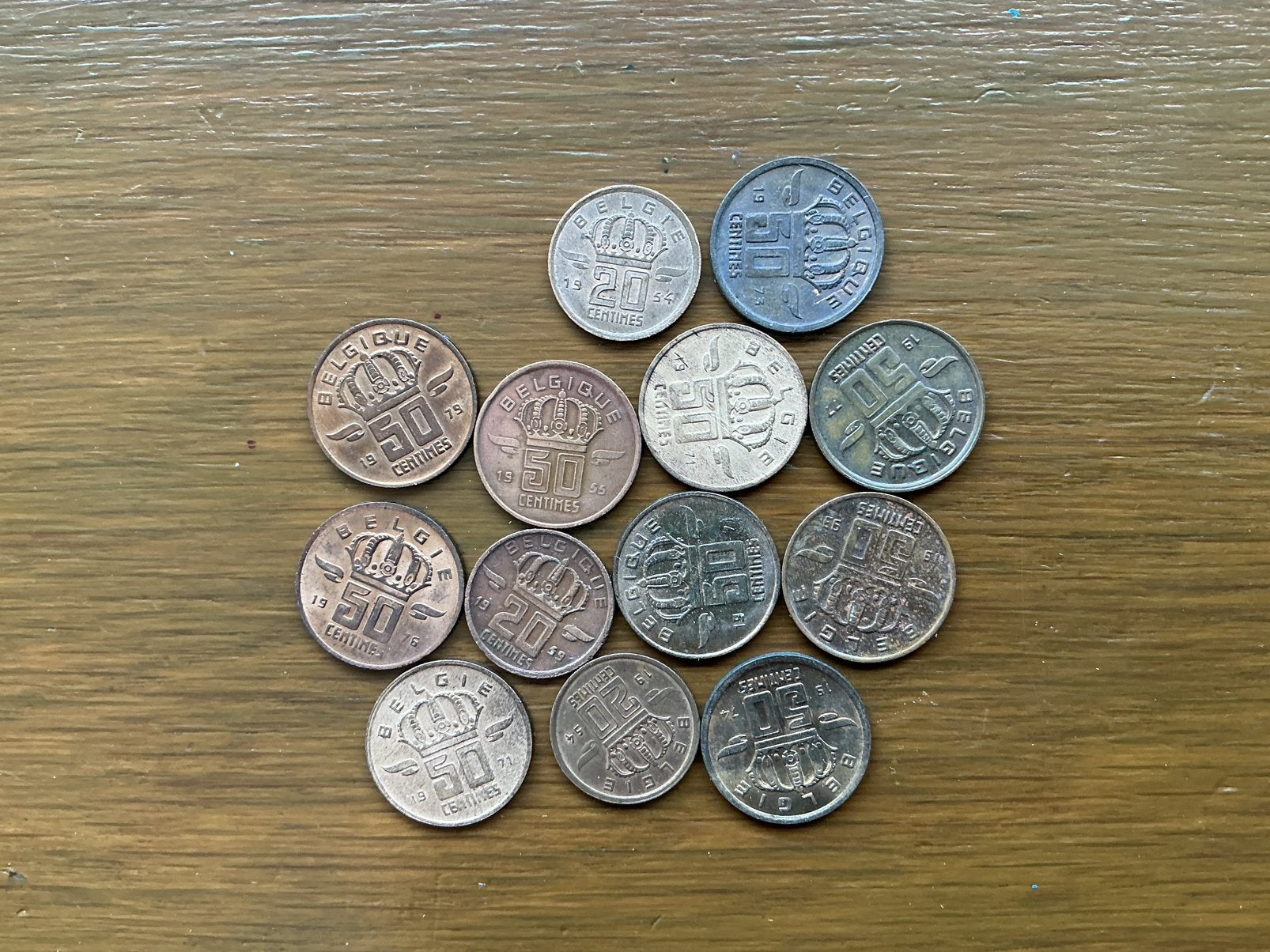 Lotje munten België na WO II, Ophalen of Verzenden