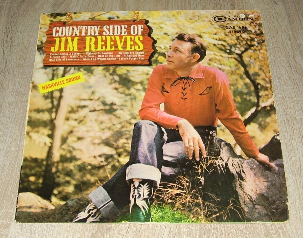 LP - Jim Reeves - Country Side Of, LP, Gebruikt, Pop, Ophalen of Verzenden