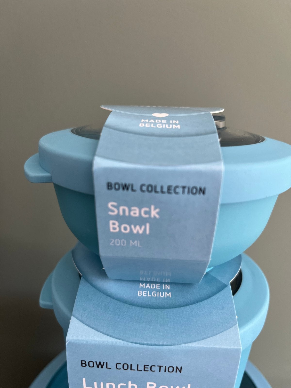 Amuse lunchboxen set - Snack, Lunch & Dinner Bowls, Blauw, Kunststof, Nieuw, Ophalen of Verzenden