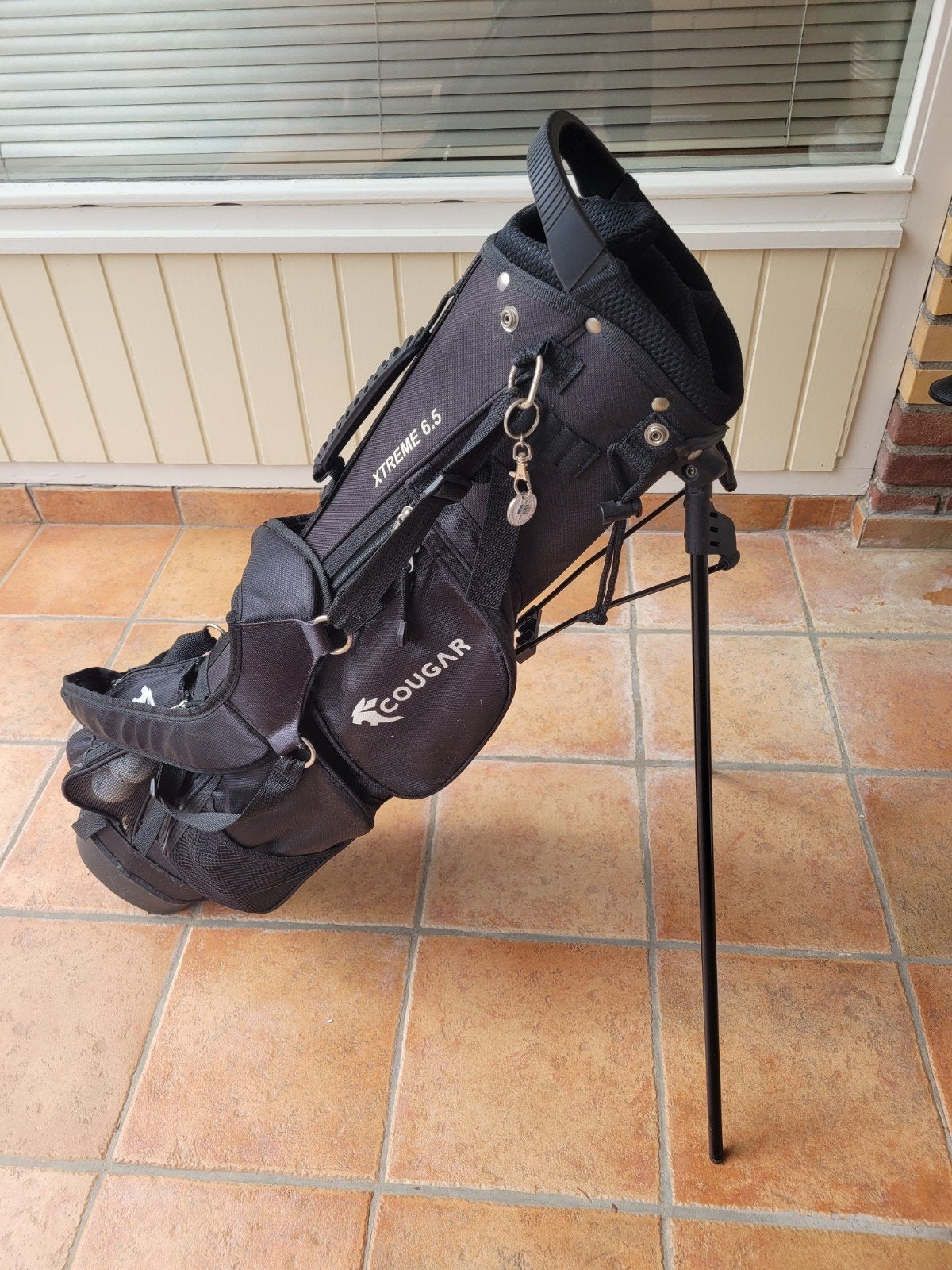 Cougar Xtreme 6.5 Golf tas Standbag, Sport en Fitness, Golf, Overige merken, Cougar Golf, Gebruikt, Onbekend