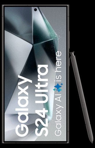 krasvrije samsung s24 ultra 100 procent inorde en werkend, Telecommunicatie, Ophalen, Galaxy S24, Zwart, Zo goed als nieuw