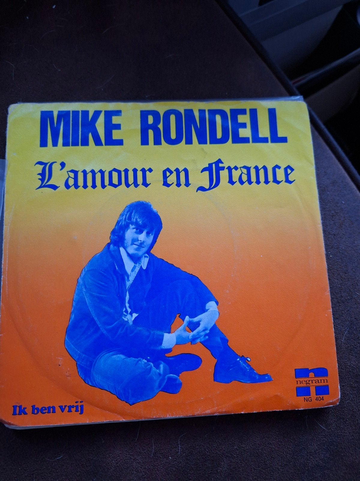 mike rondell  l.amour en france, Cd's en Dvd's, Ophalen of Verzenden, Zo goed als nieuw, Overige formaten, Levenslied of Smartlap