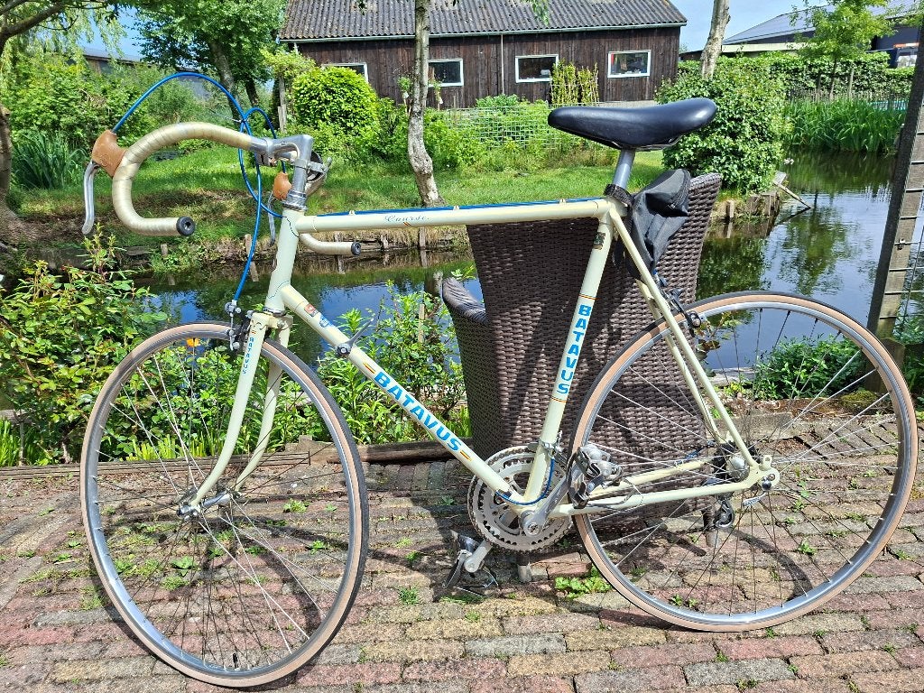 batavus course fiets, Fietsen en Brommers, Fietsen | Oldtimers, Ophalen, Velgrem, Batavus., Jaren '60 of nieuwer