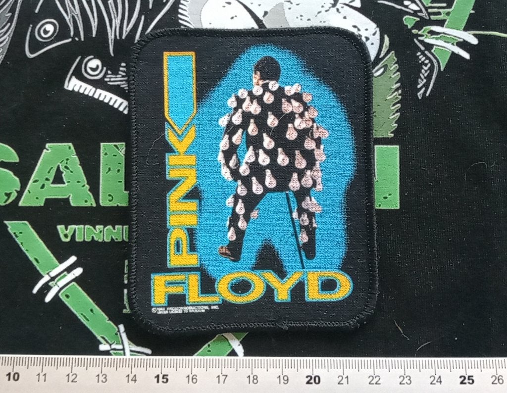 Pink Floyd vintage 1989 Delicate sound of thunder patch 62, Verzenden, Nieuw, Kleding