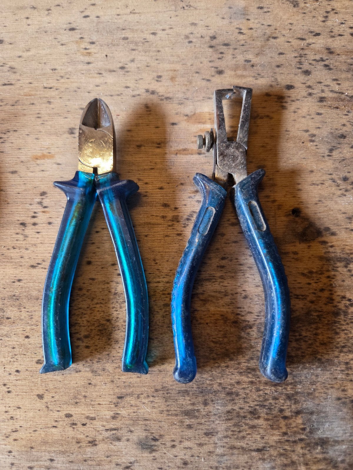 Kniptang en striptang set - Handig gereedschap, Ophalen, Gebruikt, Tang, Overige merken