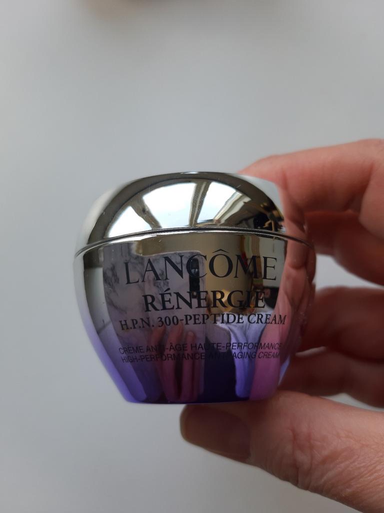 Lancome Renergie 300-Peptide Cream 4x15ML., Verzenden, Nieuw, Gehele gezicht, Verzorging