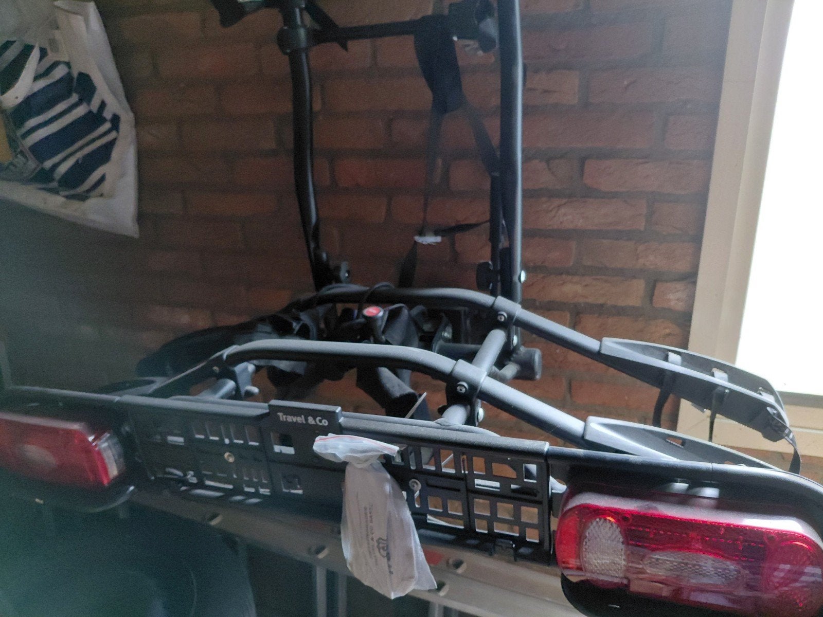 Travel & Co Basic Trekhaak Fietsendrager voor 2 fietsen, Ophalen of Verzenden, Gebruikt, Trekhaakdrager