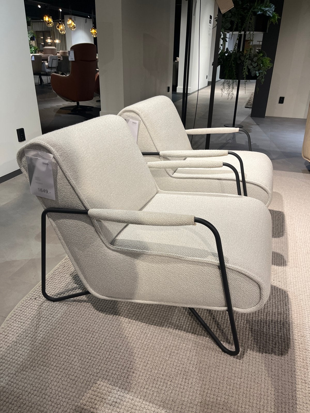2x Amalfi Fauteuil - enzo luca-koinor-piet klerkx waalwijk, Huis en Inrichting, Fauteuils, Zo goed als nieuw, Stof, 75 tot 100 cm