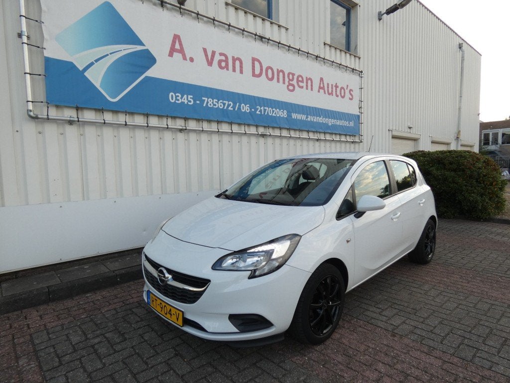Opel CORSA 1.0 TURBO ONLINE EDITION,Airco,Navi,Bltooth,Camer, Auto's, Gebruikt, Euro 6, Electronic Stability Program (ESP), Handgeschakeld