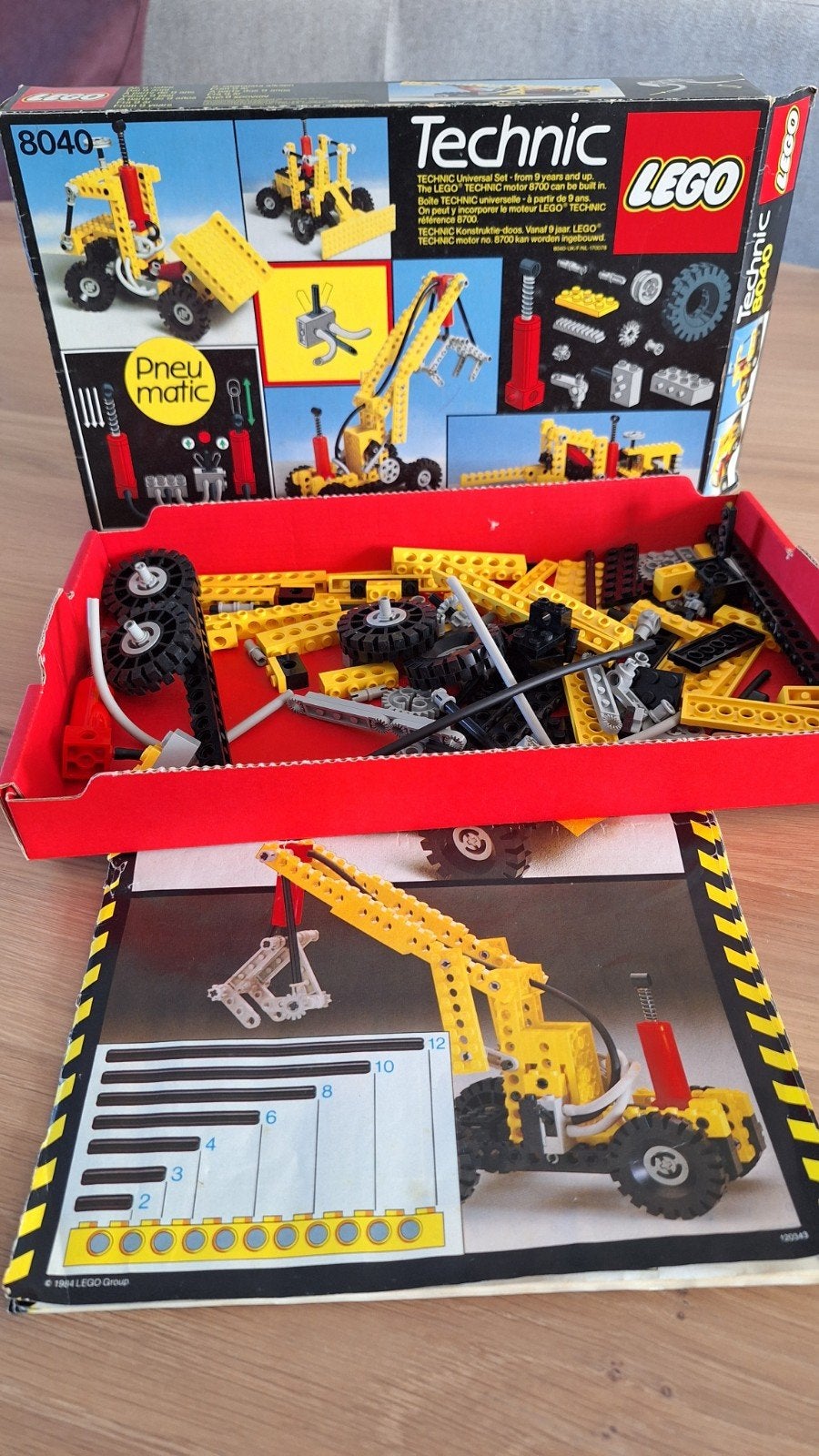 LEGO Technic 8040 Universele Set met Pneumatiek, Ophalen of Verzenden, Gebruikt, Overige merken