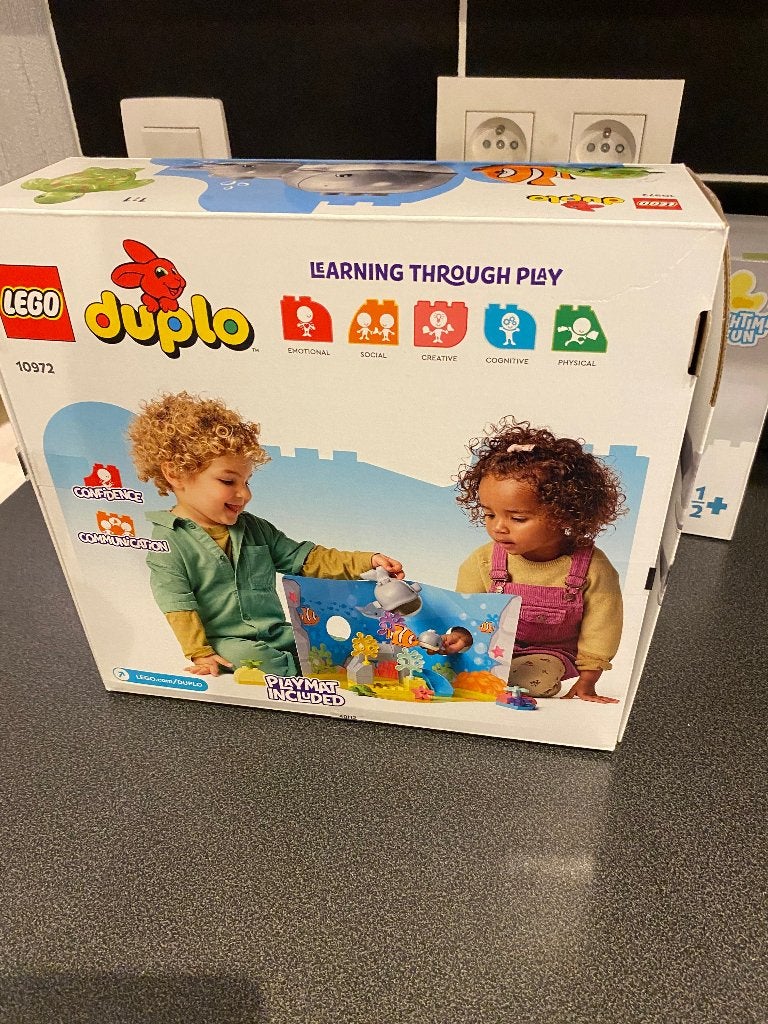 Lego Duplo 10972 Wild Animals of the Ocean z.g.a.n., Ophalen, Inclusief instructies, Zo goed als nieuw, Duplo