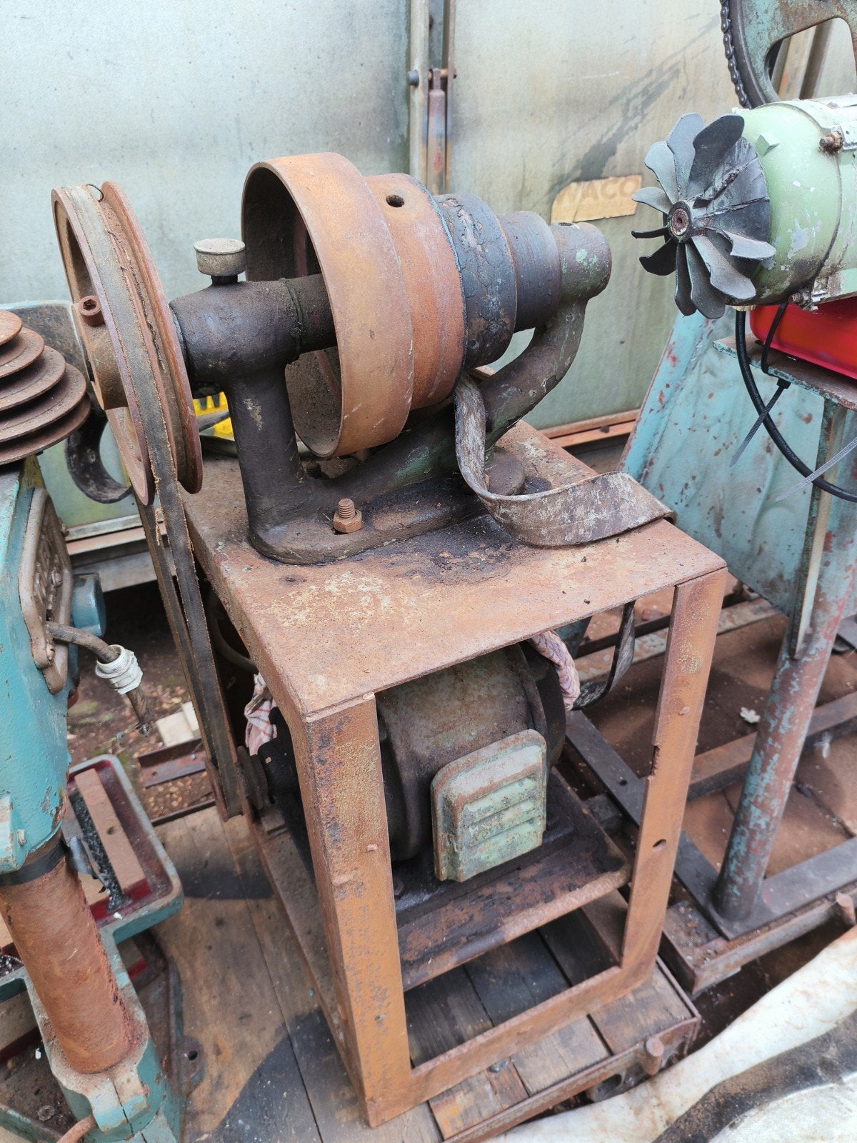 Antieke Kolomboormachine - Robuust en Functioneel, Ophalen of Verzenden, Gebruikt, 600 watt of meer, Kolomboormachine