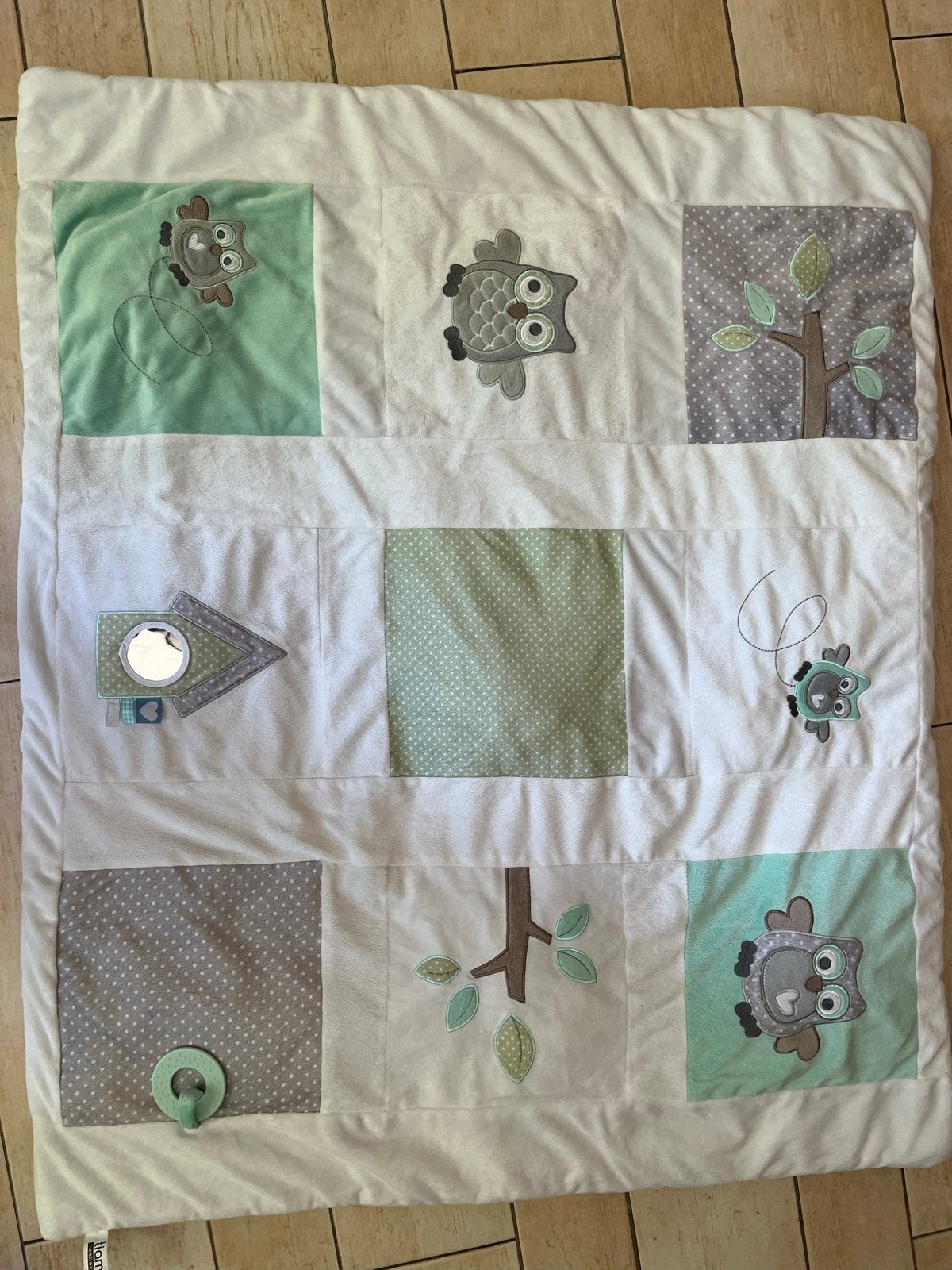 Tiamo Collection speelkleed met uilen en bijtring, Ophalen of Verzenden, Zo goed als nieuw