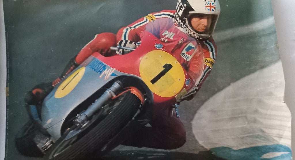 Posters motorracers, Verzamelen, Gebruikt, Rechthoekig Liggend, Ophalen of Verzenden, Sport