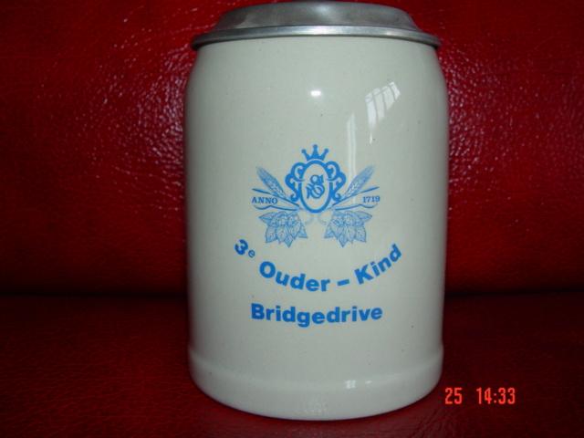 Bavaria bierpul Pul met deksel., Ophalen of Verzenden, Zo goed als nieuw, Pul(len), Bavaria