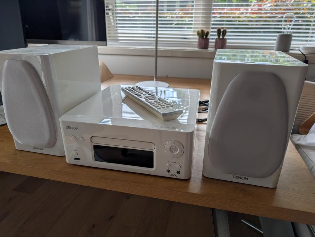 Denon Ceol RCD-N8 Microset met speakers (voeding defect), Ophalen, Denon, Microset, Niet werkend