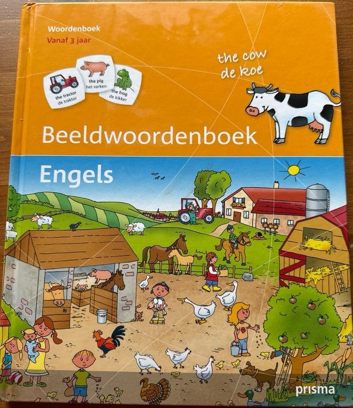 Prisma Beeldwoordenboek Engels - Vanaf 3 jaar, Ophalen, Zo goed als nieuw, Prisma of Spectrum, Engels