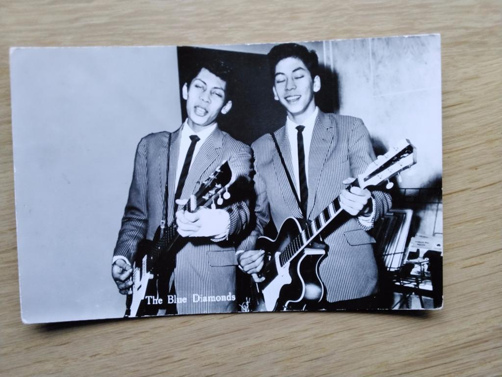 The Blue Diamonds., Verzenden, 1960 tot 1980, Ongelopen, Ambachten of Beroep