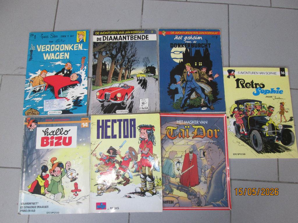 div stripboeken, Boeken, Meerdere stripboeken, Ophalen, Gelezen