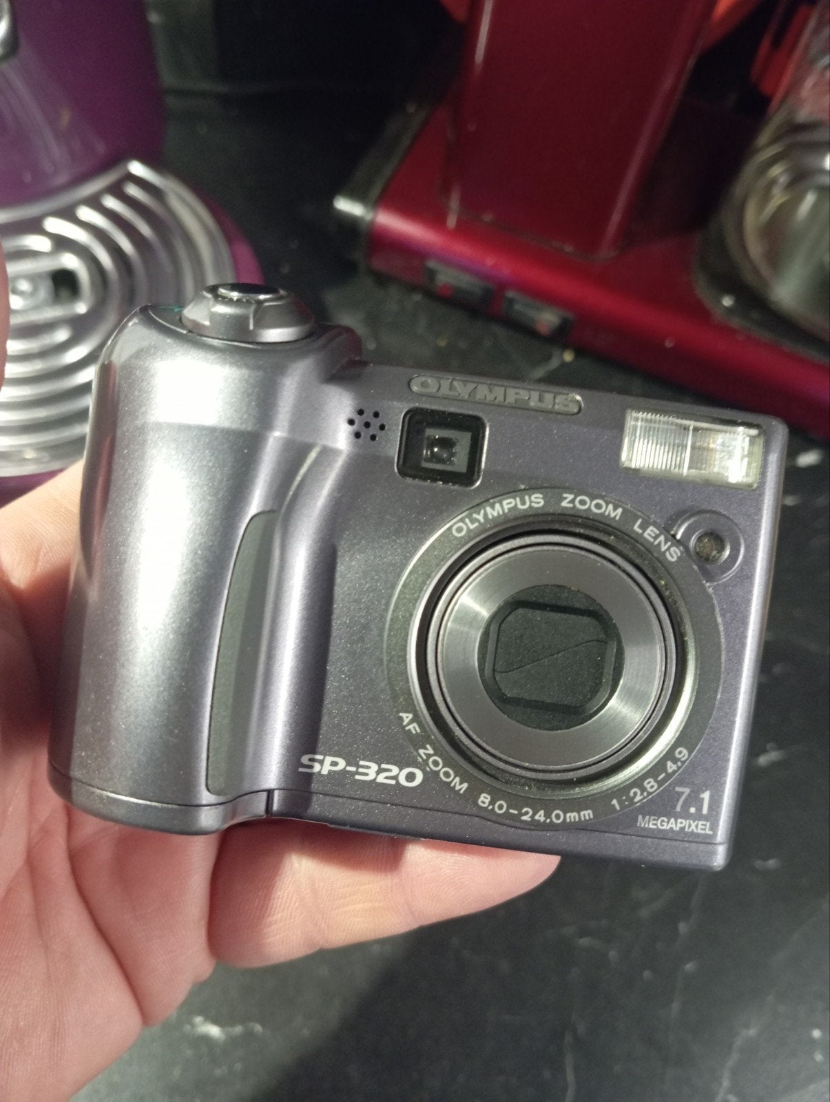 Olympus SP-320 digitale camera met 7,1 megapixels, Ophalen of Verzenden, Olympus