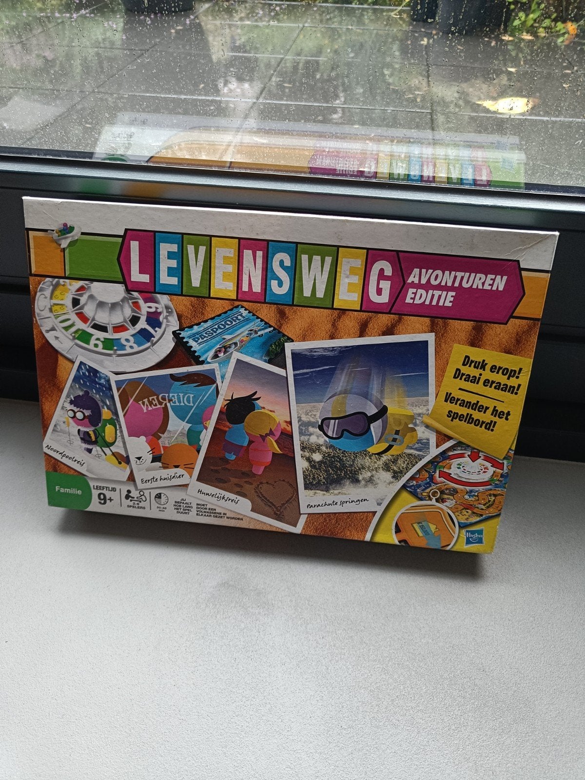Levensweg Avonturen Editie Bordspel, Drie of vier spelers, Ophalen of Verzenden, Gebruikt, Hasbro