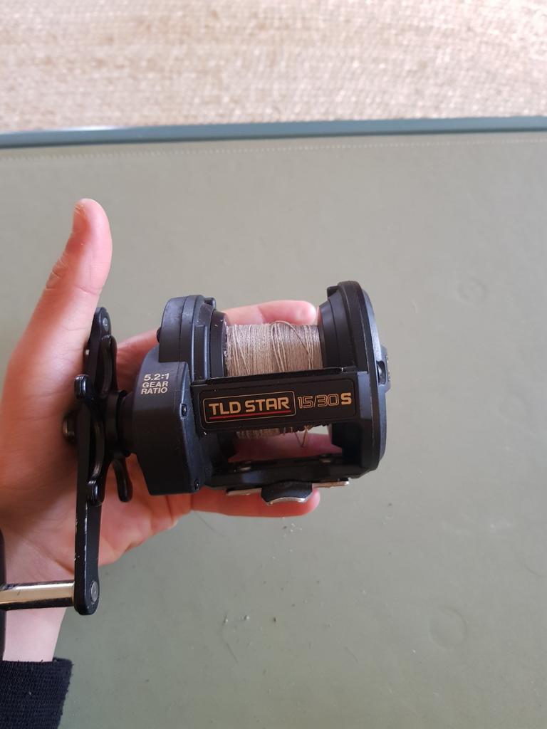 Shimano reel/molen voor zeevissen, Ophalen of Verzenden, Gebruikt, Molen