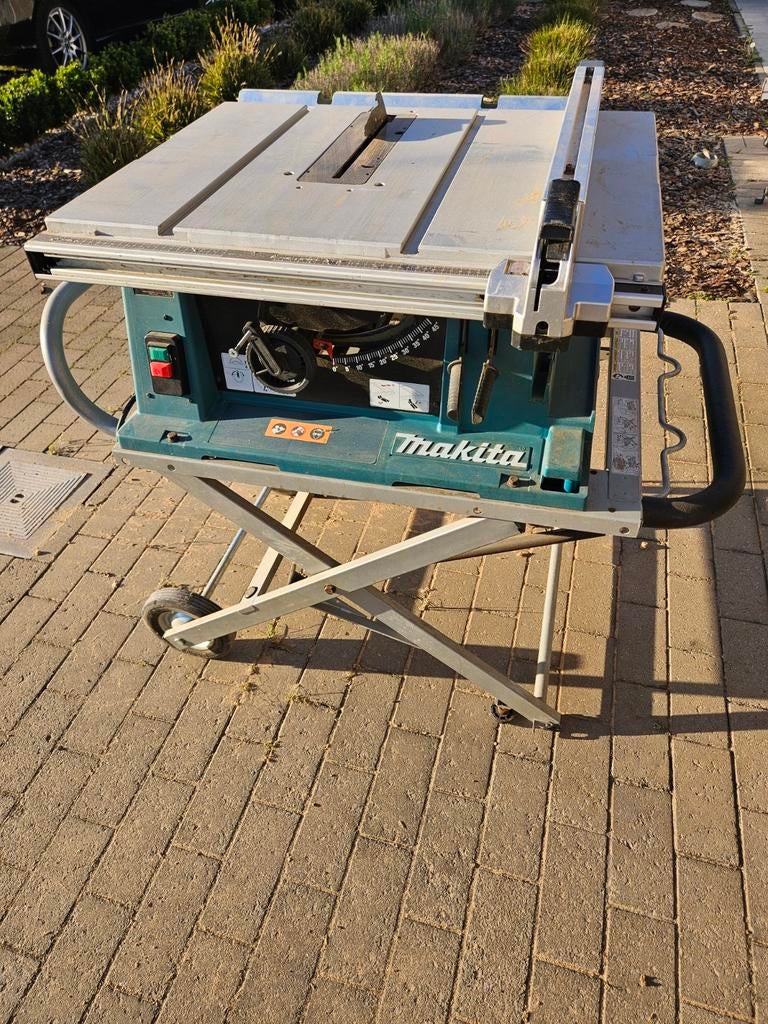 Makita zaagtafel 2704 met onderstel, Ophalen of Verzenden, 1200 watt of meer, Cirkelzaag, 70 mm of meer