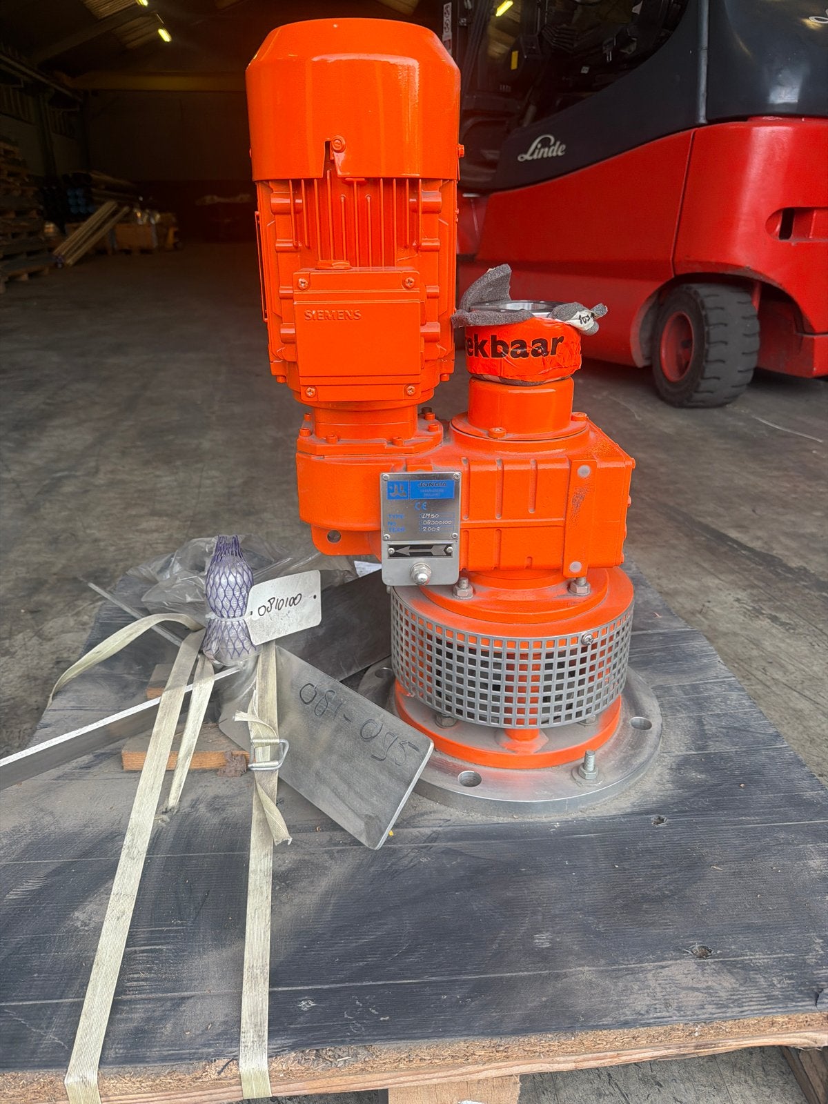 Jongia ZM50 Roerwerk met Siemens Motor - Nieuwstaat, Ophalen of Verzenden