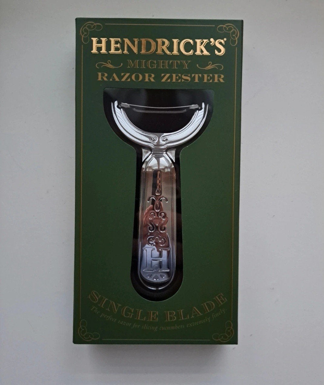 Hendrick's Mighty Razor Zester - Komkommer Schaver, Overige typen, Ophalen of Verzenden, Metaal, Overige merken