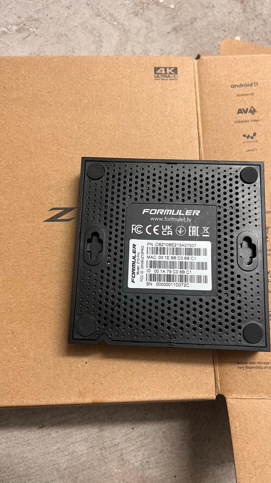 Formuler Z Alpha 4K UHD Android TV Box, Ophalen of Verzenden, Zo goed als nieuw, HDMI, Zonder harde schijf