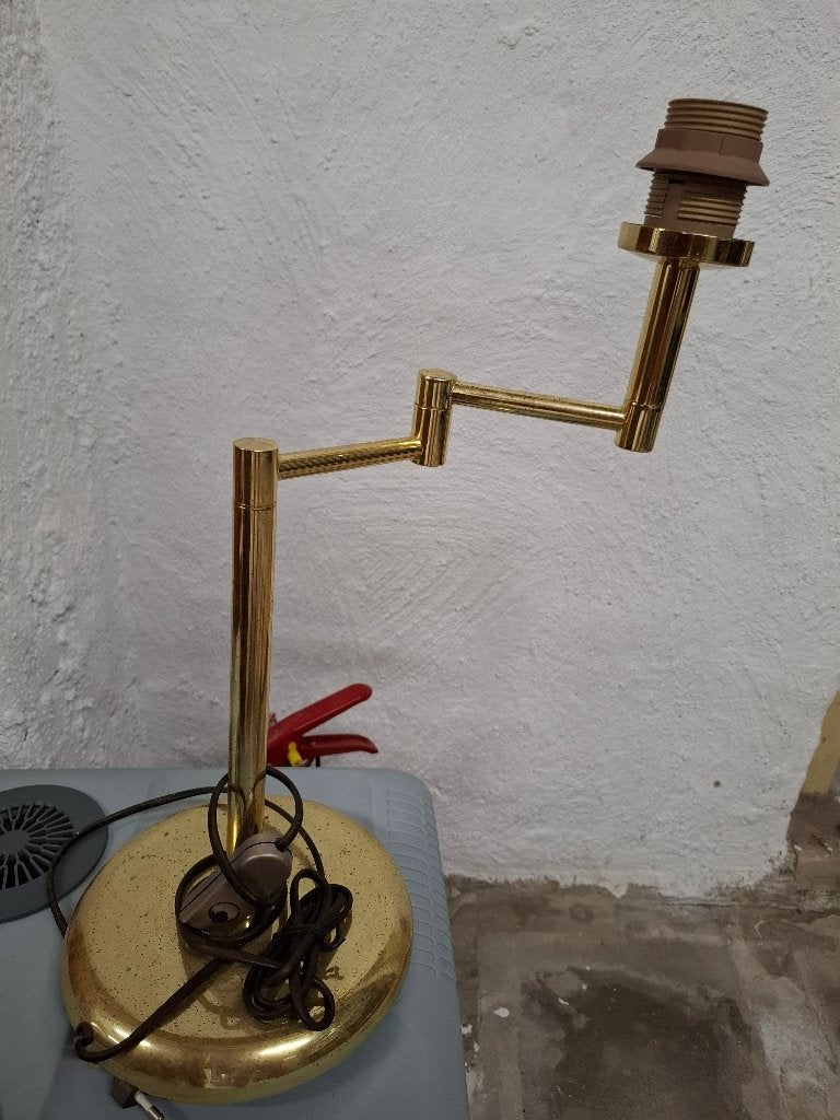 Armatuur schemerlamp, Ophalen, Gebruikt, Metaal, Schemerlamp