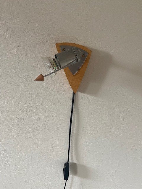 wandlamp, Ophalen, Gebruikt, Kunststof, Bedlamp