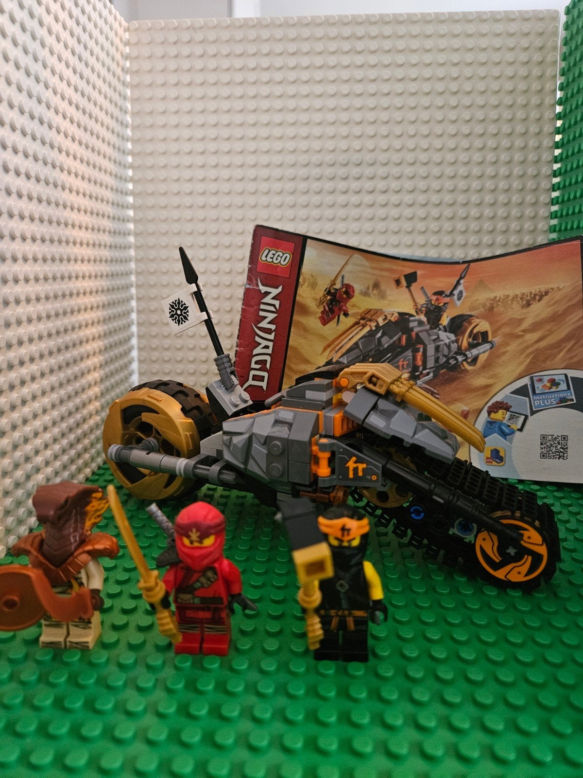 lego ninjago, Ophalen