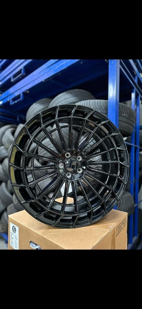 22 inch 5x112 Maybach stijl zwart, Auto-onderdelen, Banden en Velgen, Ophalen, Banden en Velgen, Nieuw, Overige maten