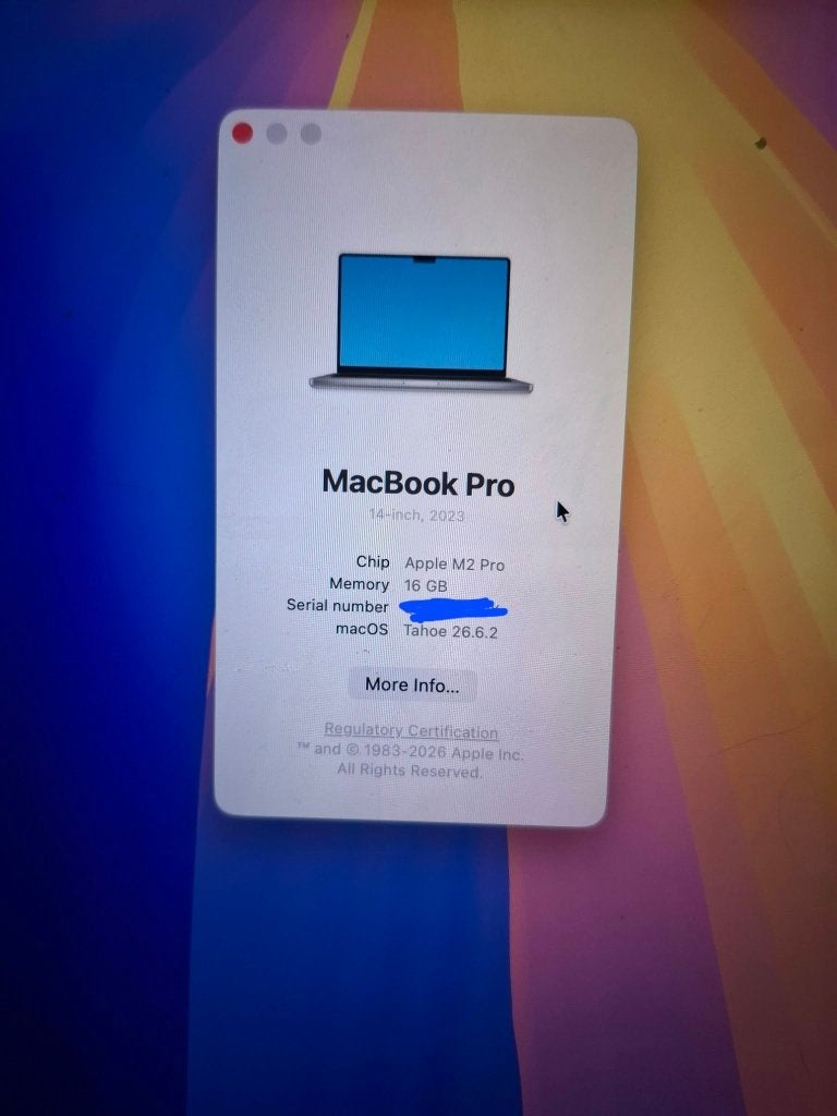 Foto 3 van Macbook Pro (2023) - M2 Pro - 512 GB SSD - 16 GB RAM