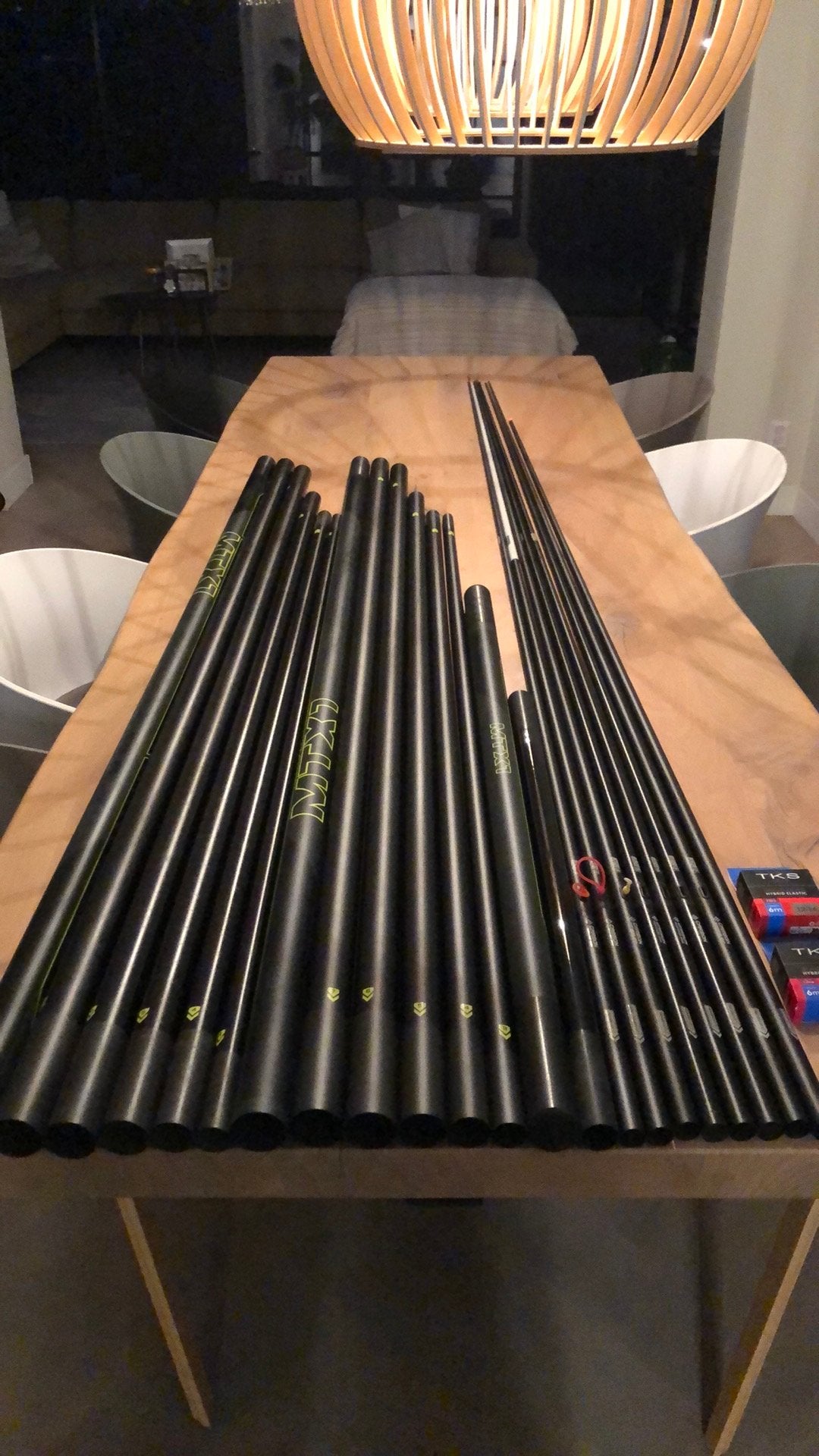 2 x Matrix MTX1 V2 13 M nieuw 7 x topset en 1 x cupset, Ophalen of Verzenden, Zo goed als nieuw, Vaste hengel