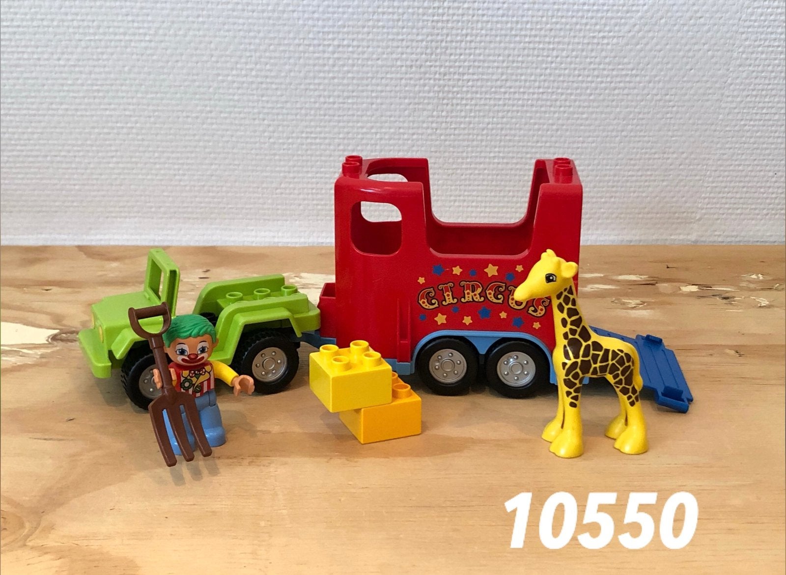 Duplo circustransport 10550 (compleet) 1, Ophalen of Verzenden, Zo goed als nieuw, Complete set, Duplo