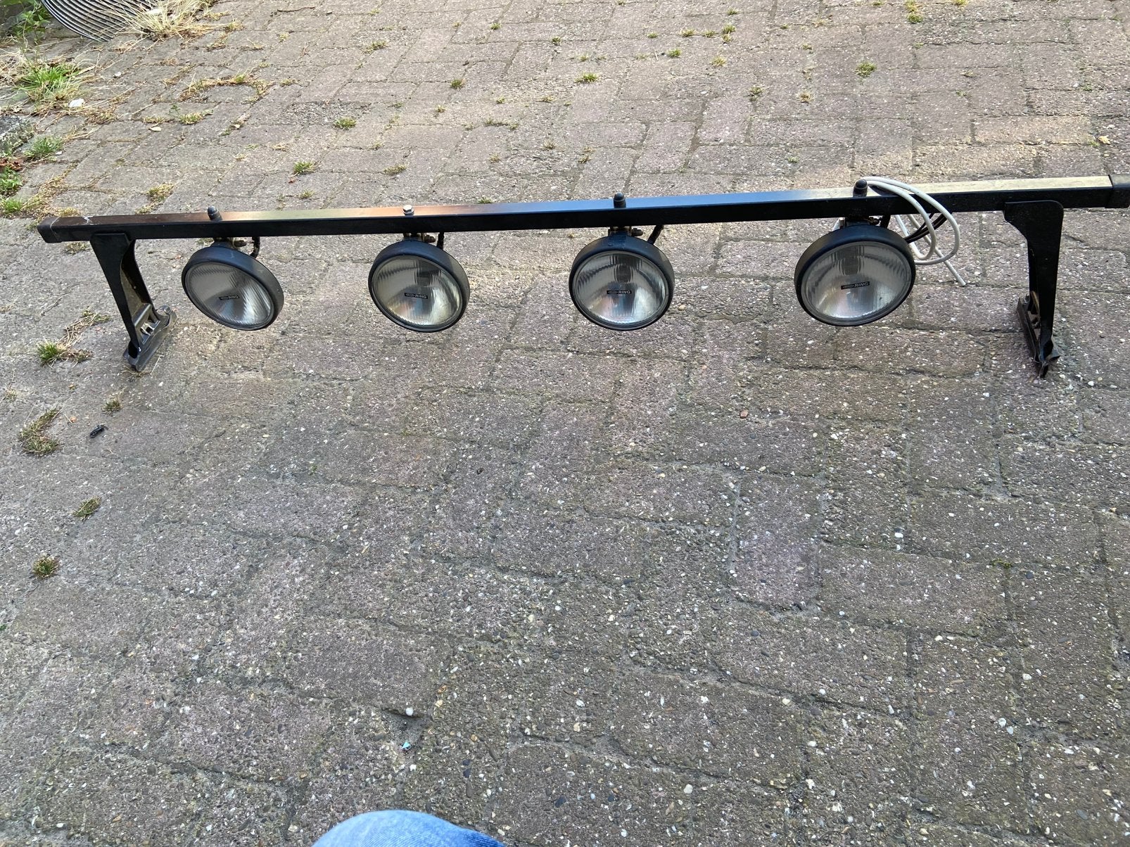 Roofbar met 4 Ring verstralers, Ophalen, Zo goed als nieuw