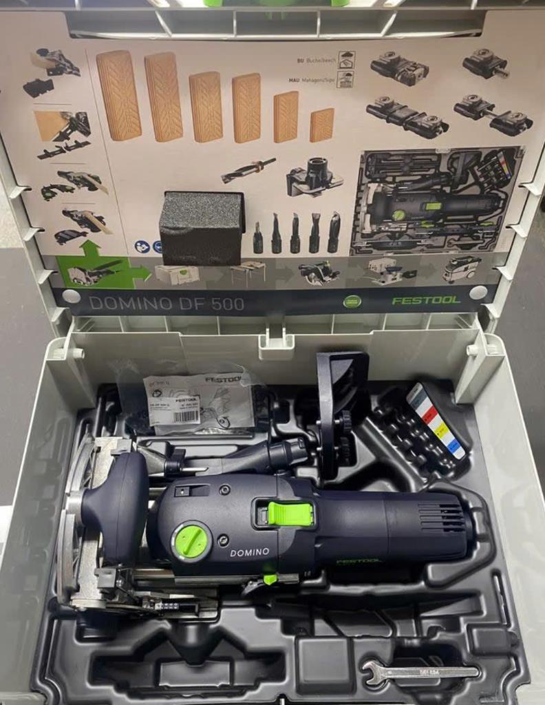 Freesset df500 / festool, Ophalen of Verzenden, Zo goed als nieuw, Elektrisch, Bovenfrees