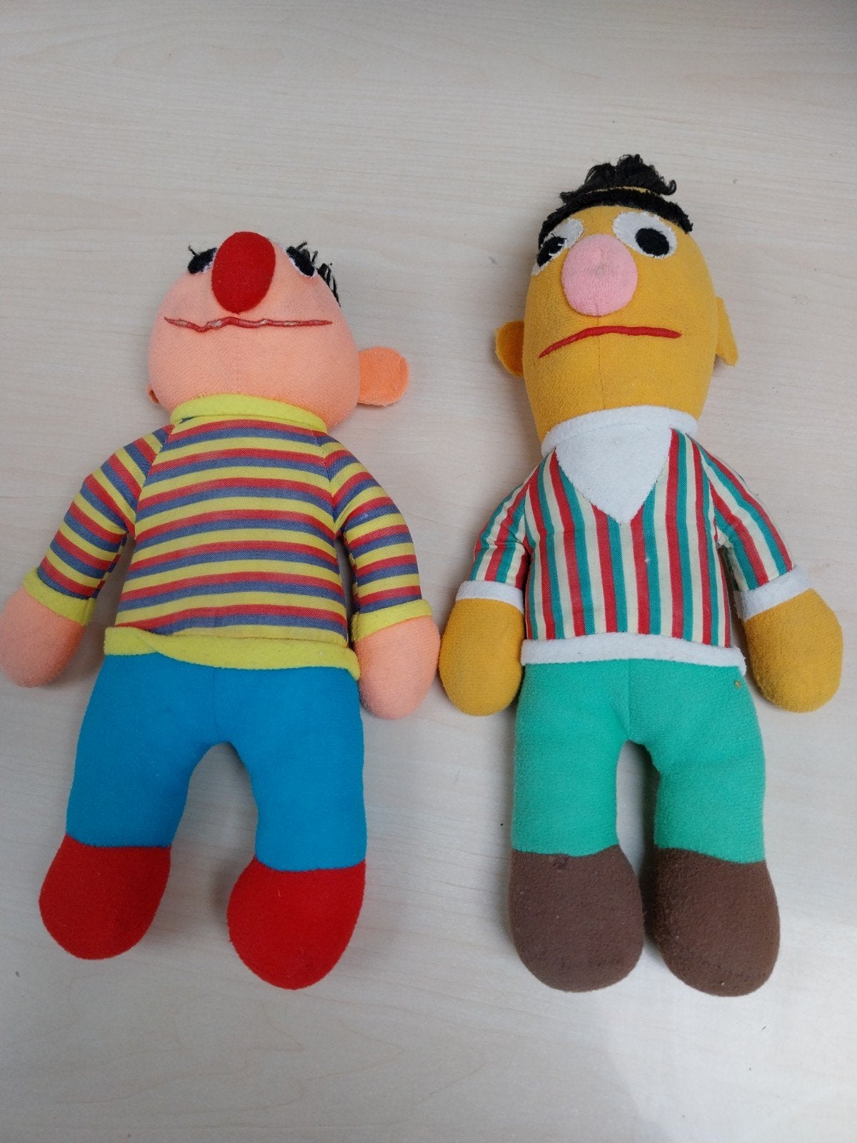 Bert en Ernie knuffel te koop, Overige merken, Overige karakters, Overige typen, Ophalen of Verzenden