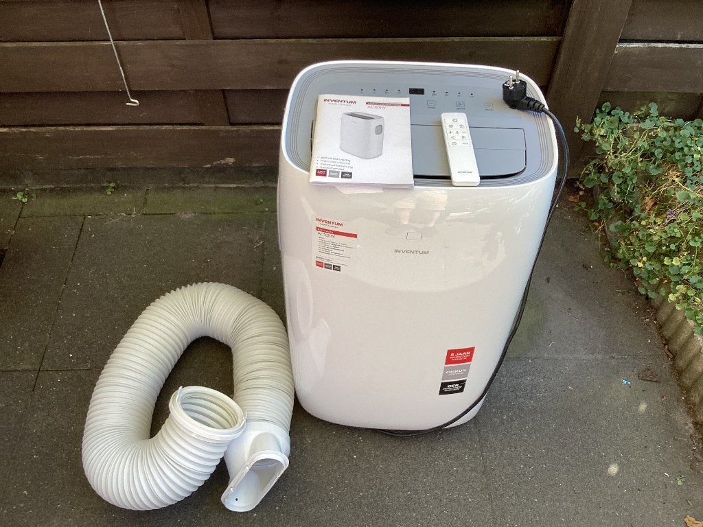 Mobiele airco Inventum AC125W, Ophalen, Zo goed als nieuw, Wit, Kunststof