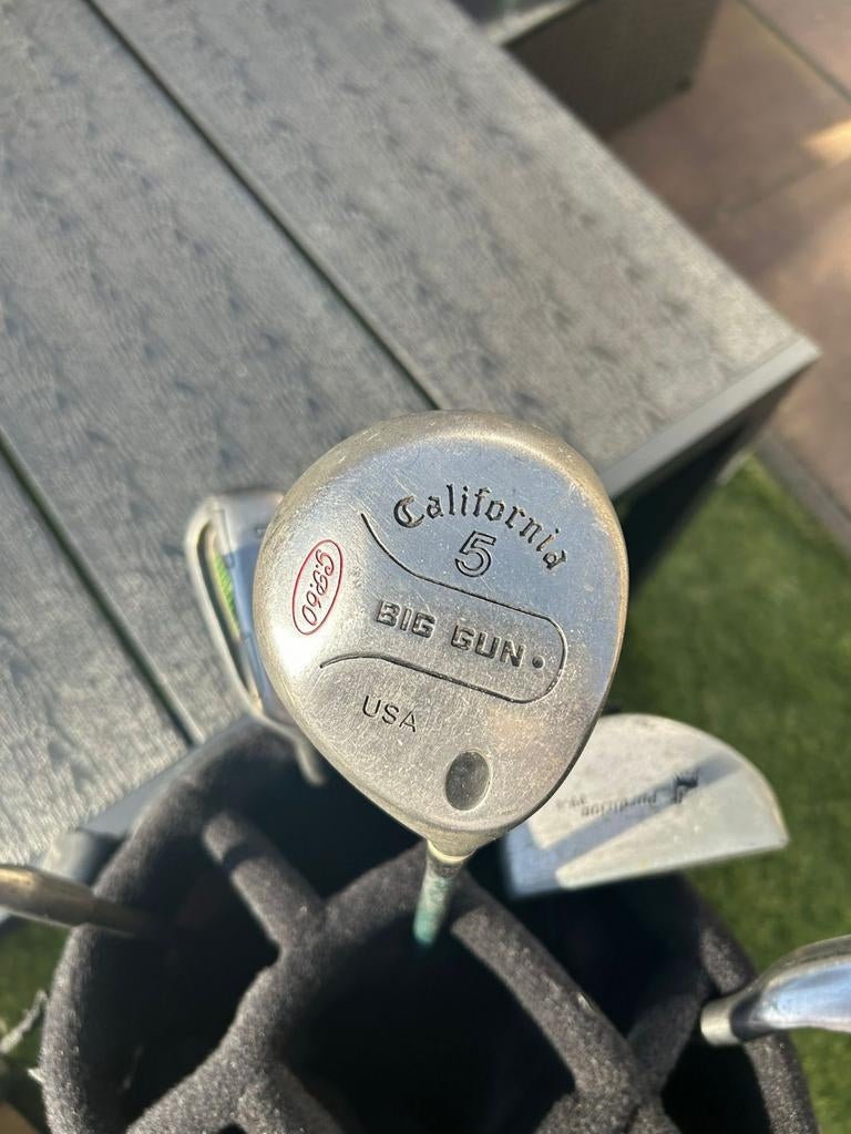 Golfclub set met tas - Gebruikt, Ophalen of Verzenden, Gebruikt, Set, Overige merken
