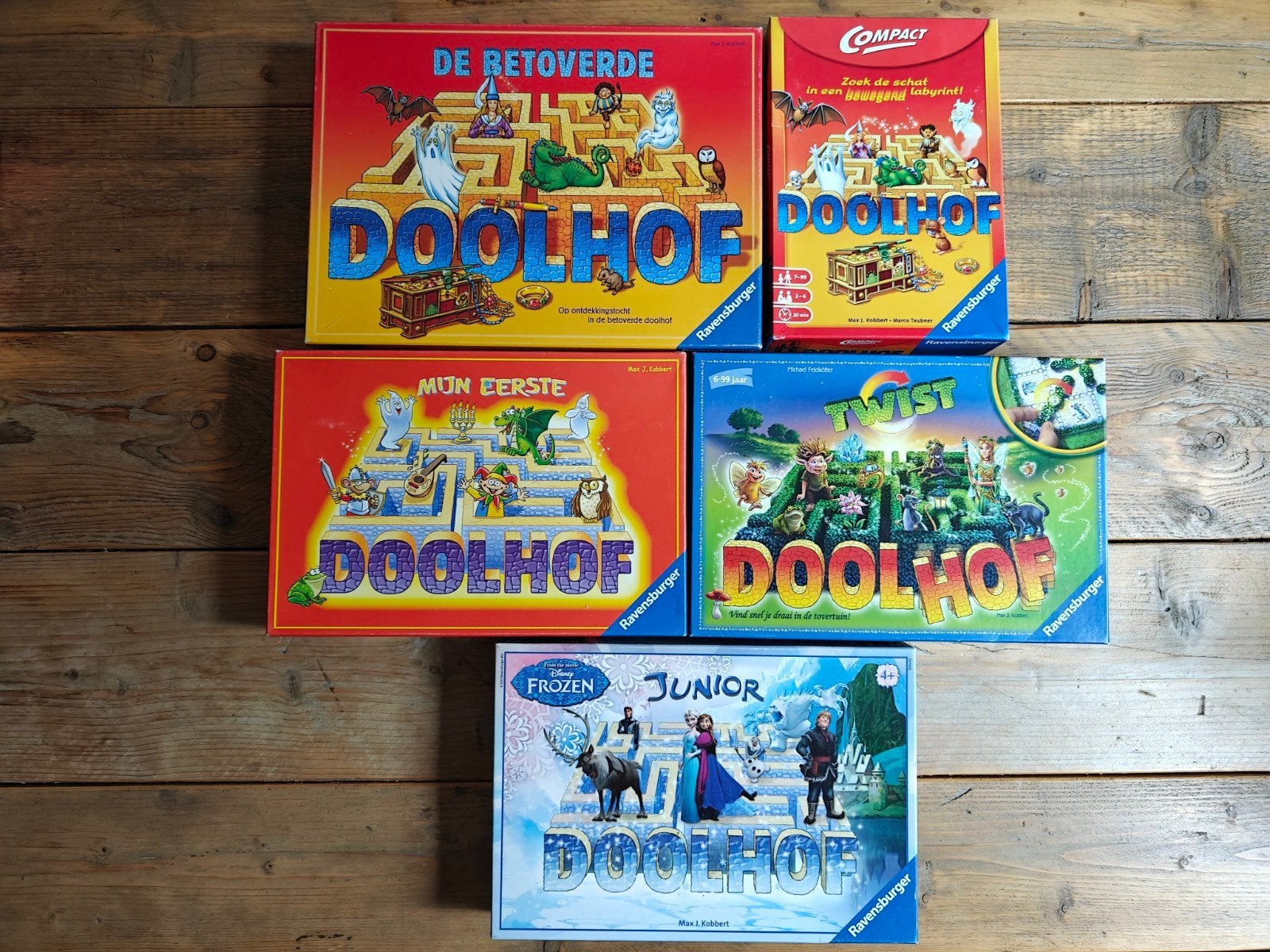 5 X Doolhof., Ophalen of Verzenden, Ravensburger., Ravensburger., Ravensburger.