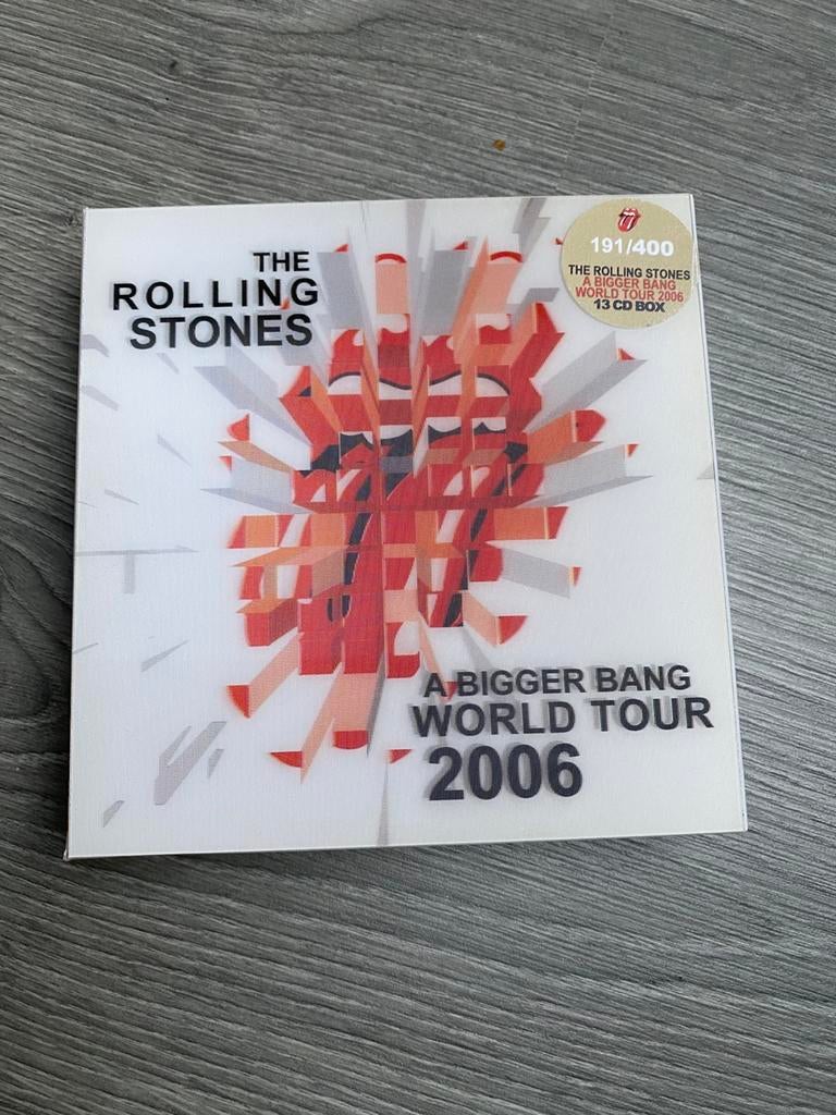 Rolling Stones A Bigger Bang World Tour 2006  13 cd boxset, Ophalen, Zo goed als nieuw, Poprock
