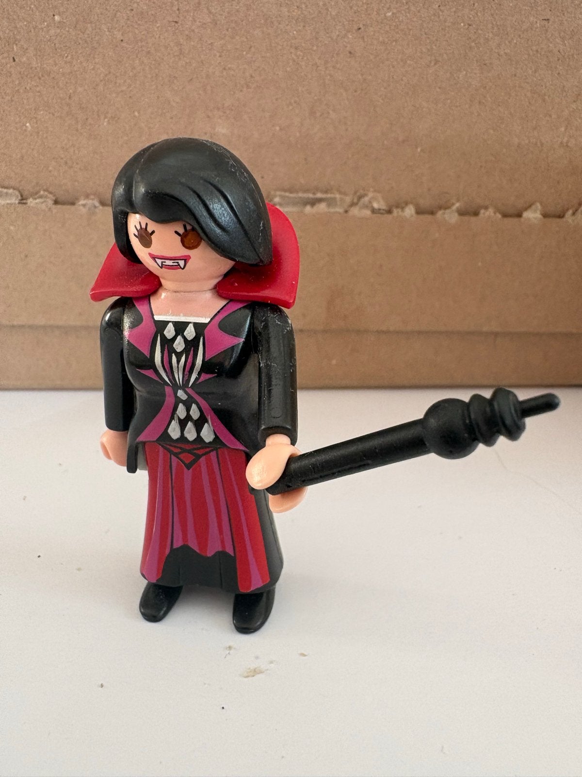 Playmobil Vampier Vrouw met Scepter - Zeldzaam Figuur, Ophalen of Verzenden, Gebruikt