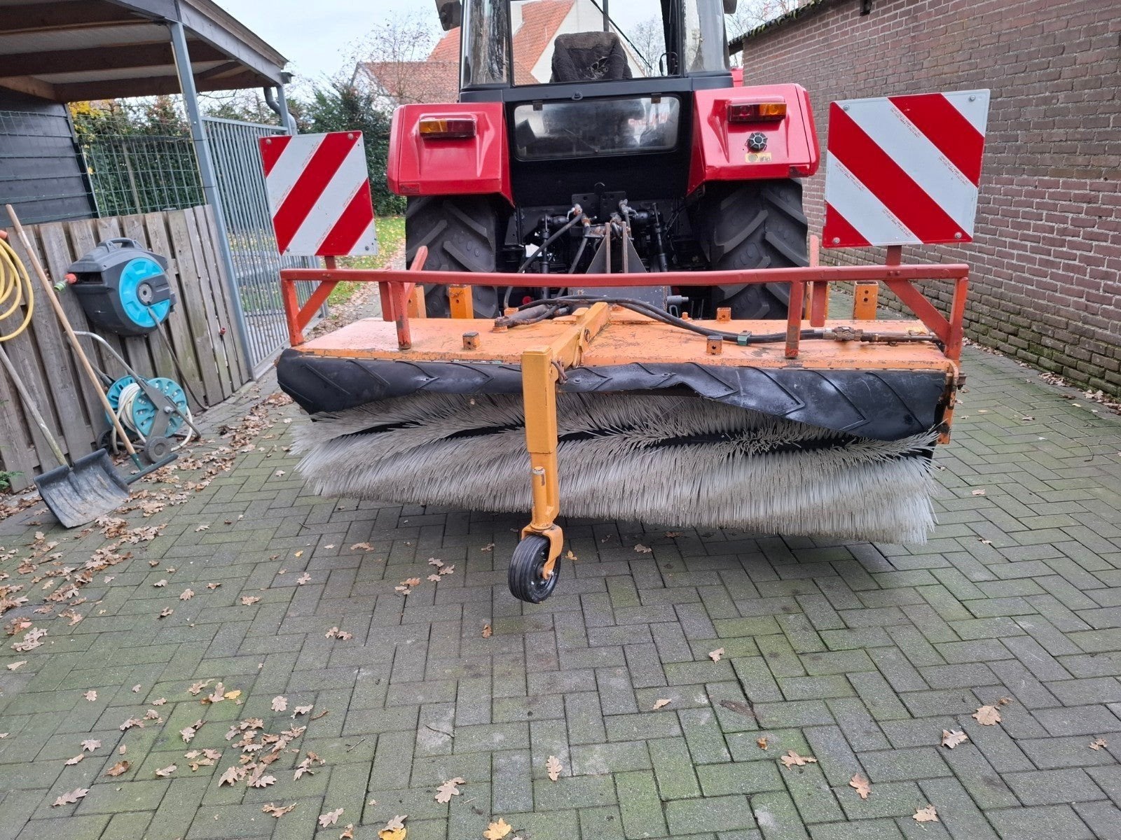 Veegmachine Bema, Ophalen, Weidebouw