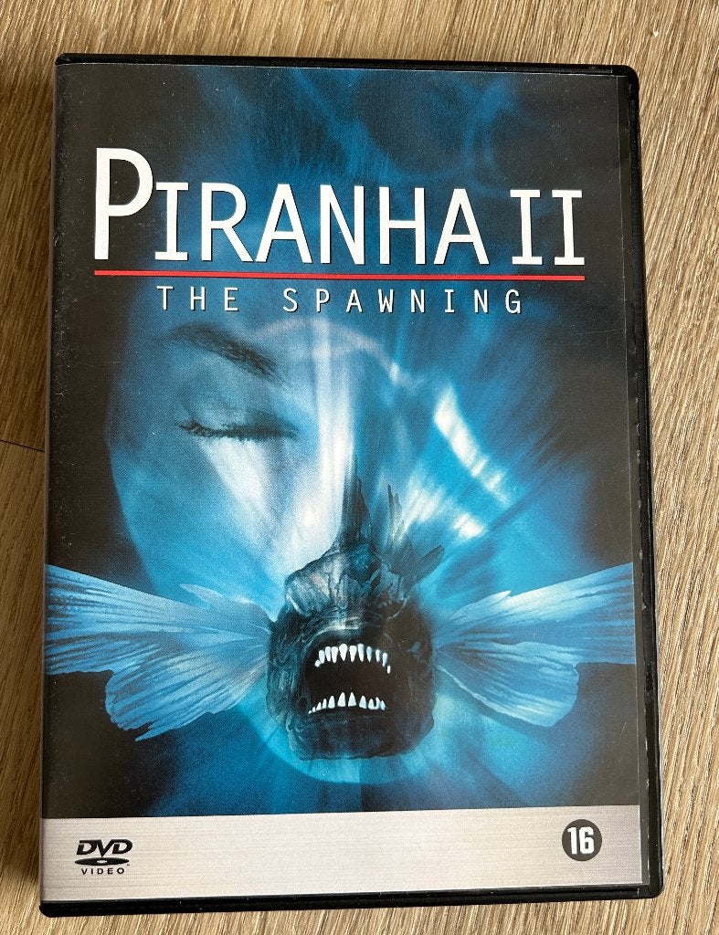 DVD Piranha 2: The Spawning James Cameron €5 incl. verzend, Vanaf 16 jaar, Verzenden, Zo goed als nieuw, Monsters